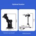 T25 Portable 1000X Wifi Digital Industrial Microscope 1080P Camera 4 3  Inch LCD Screen with 8LED Light