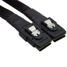 SAS36P SFF  8087 to SAS36P Cable Motherboard Server Hard Disk Data Cable  Color  Black 0 5m